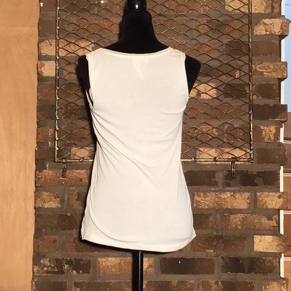 Christopher Straub for Maurice’s tank top multi-fabric bohemian floral S - Picture 4 of 5